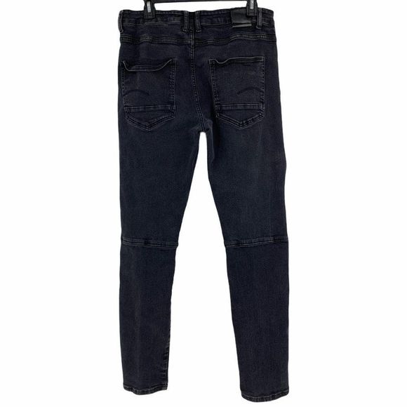 Men's Jeans Switch 36 x 32 9551 Moto Spandex GUC - Picture 2 of 9